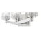 Z-Lite Aubrey 3 Light Vanity, Brushed Nickel & Clear 1931-3V-BN - alternate 6